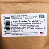 NEW FLAVOR! Sweet Potato Cranberry Cookies
